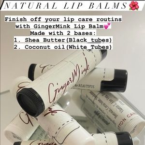 GingerMink Natural Lip Balm